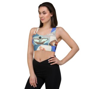 STRIKE A YOGA POSE SPORTS BRA