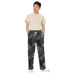 RUN BIKE SWIM unisex wide-leg pants